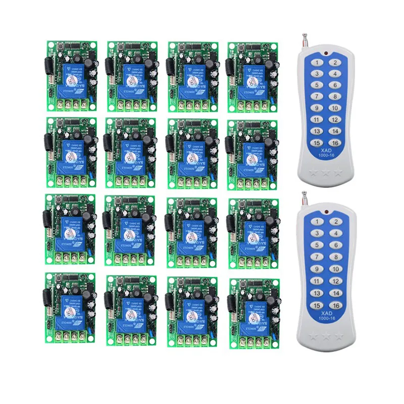 Wide Rang Voltage 85V~265V 30A 1CH Ch RF Wireless Remote Control System Remote &Receiver
Wide Rang Voltage 85V~265V 30A 1CH Ch RF Wireless Remote Control System Remote &Receiver