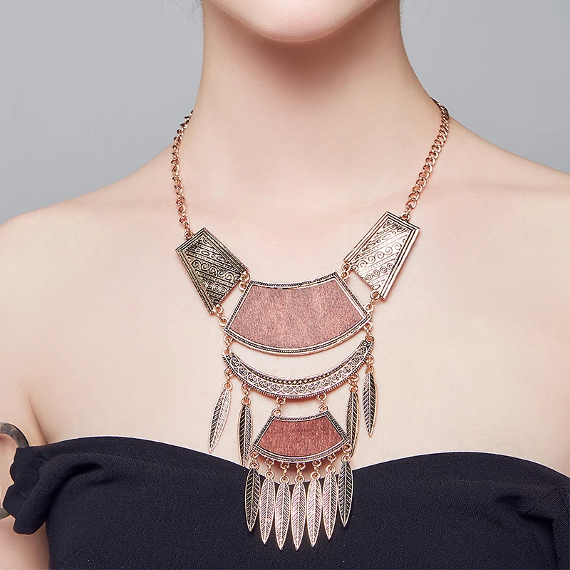 Bohemian Euro Necklaces Wood metal Vintage Neck Antic Choker Collar Statement Necklace for Women National Style Black Boho neck
Bohemian Euro Necklaces Wood metal Vintage Neck Antic Choker Collar Statement Necklace for Women National Style Black Boho neck