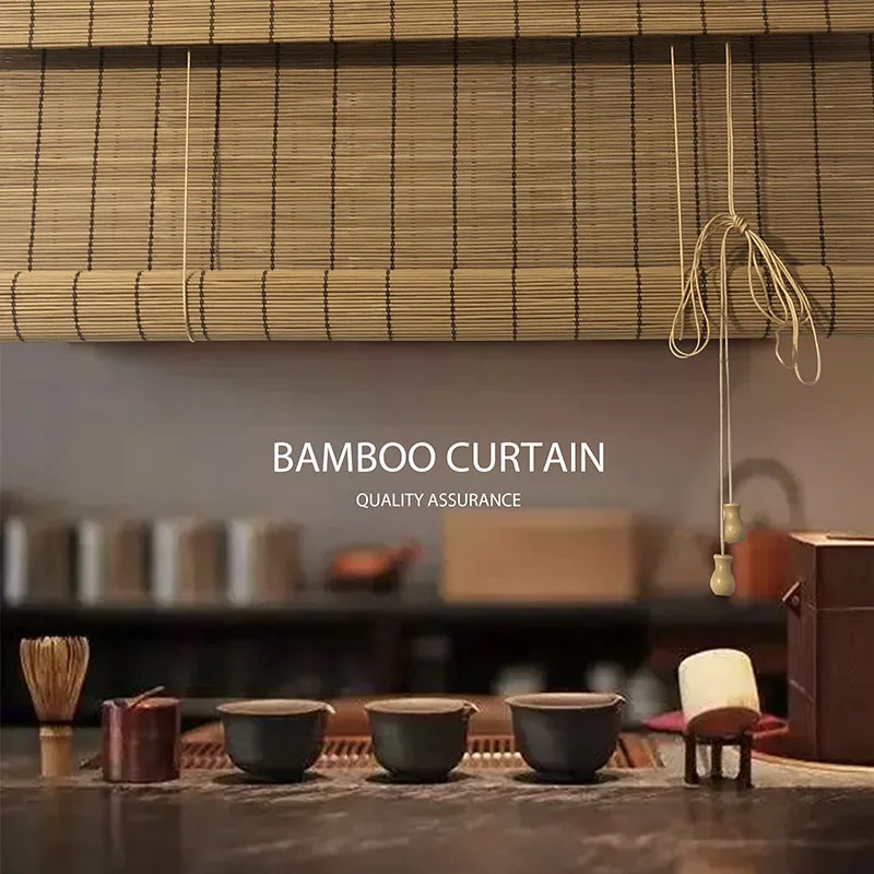 1 5x2 м Mr bamboo чехол рулонные шторы логотип на заказ простой домашний тент