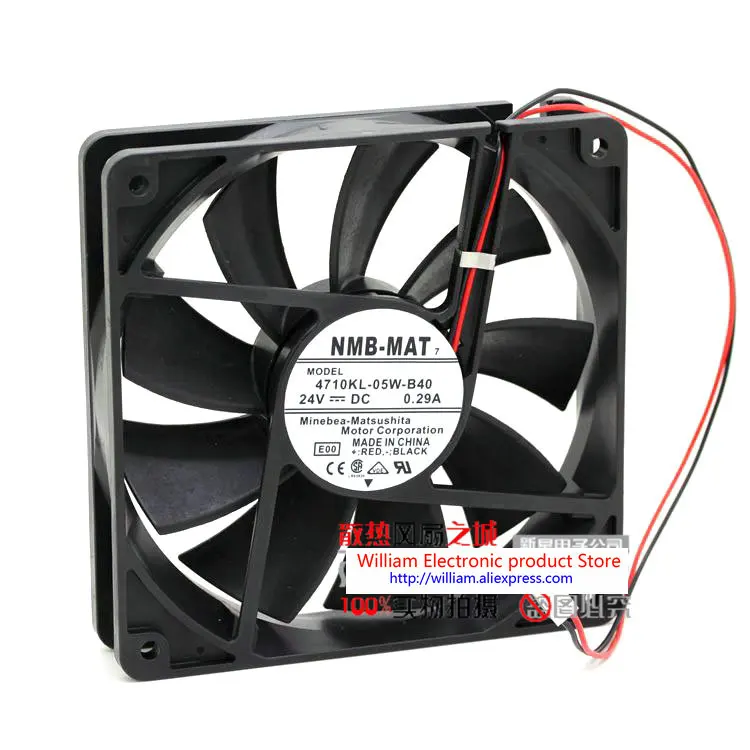 Оригинальный Для NMB 4710KL-05W-B40 12025 24 В 0.29A 12 см 2 провода инверторный охлаждающий вентилятор
Оригинальный Для NMB 4710KL-05W-B40 12025 24 В 0.29A 12 см 2 провода инверторный охлаждающий вентилятор