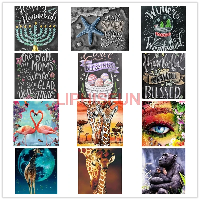 5D Full Drill Diy Diamond Painting Cross Stitch Resin Square/round Diamond Embroidery Decoration animal giraffe flamingo WordArt
5D Full Drill Diy Diamond Painting Cross Stitch Resin Square/round Diamond Embroidery Decoration animal giraffe flamingo WordArt