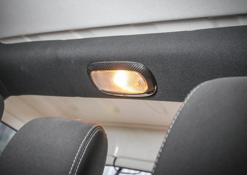 Car Roof Reading Light Frame Decoration for Jeep Wrangler 2007-2016 Carbon Fiber ABS Cover Trim Panel interior Accessor
Car Roof Reading Light Frame Decoration for Jeep Wrangler 2007-2016 Carbon Fiber ABS Cover Trim Panel interior Accessor