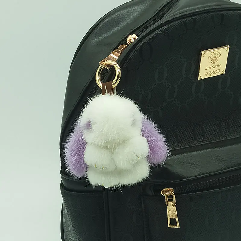 8cm Cute Real Mink Key Chains Mini Rabbit Key Ring 100% Natural Mink Fur Handbag Pendant New Design Key Chain Accessories
8cm Cute Real Mink Key Chains Mini Rabbit Key Ring 100% Natural Mink Fur Handbag Pendant New Design Key Chain Accessories