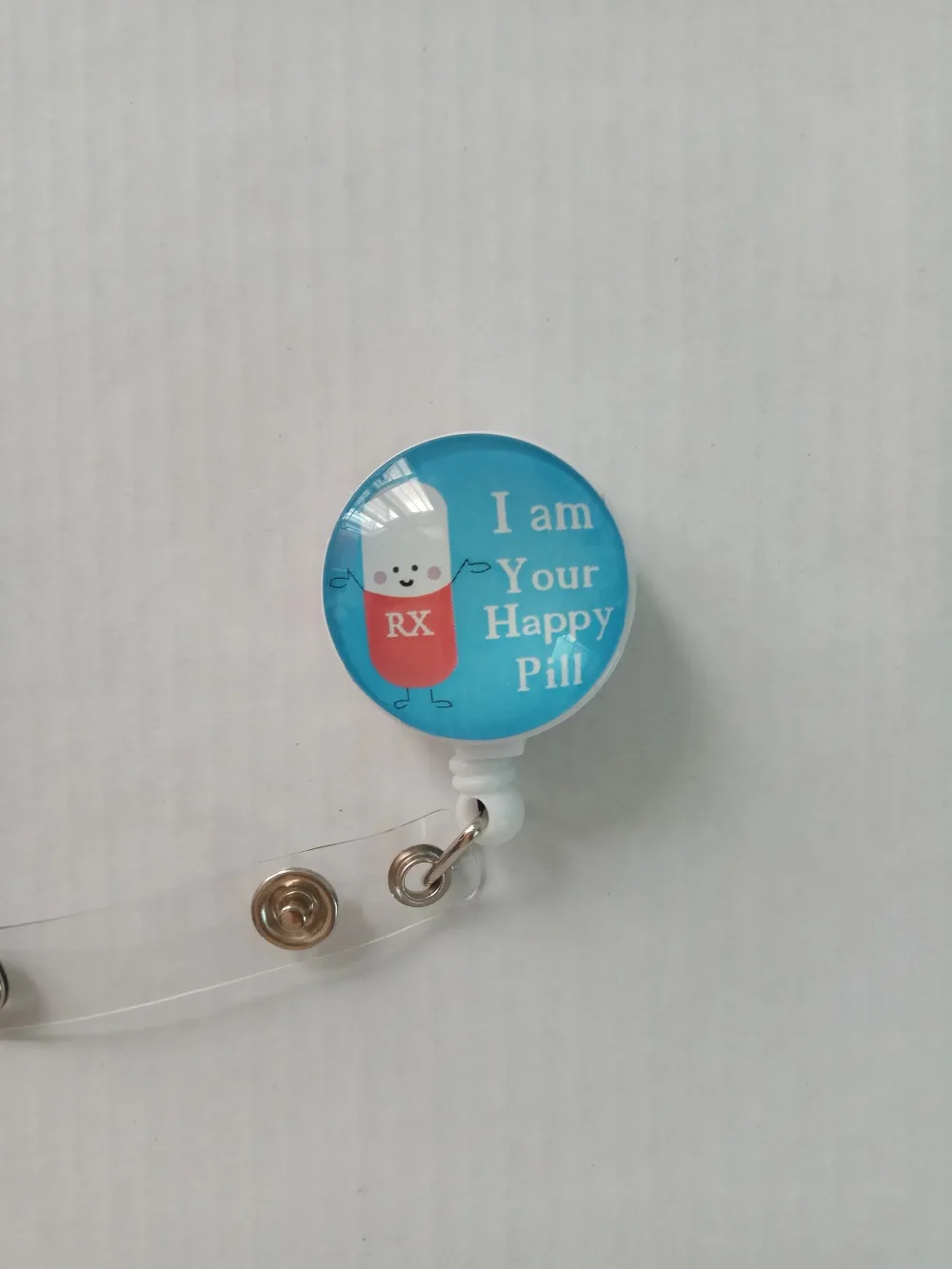 Smiley PX Pharmacy Pill - Nurse Badge Reel- Retractable ID Badge Holder 10pcs/lot
Smiley PX Pharmacy Pill - Nurse Badge Reel- Retractable ID Badge Holder 10pcs/lot