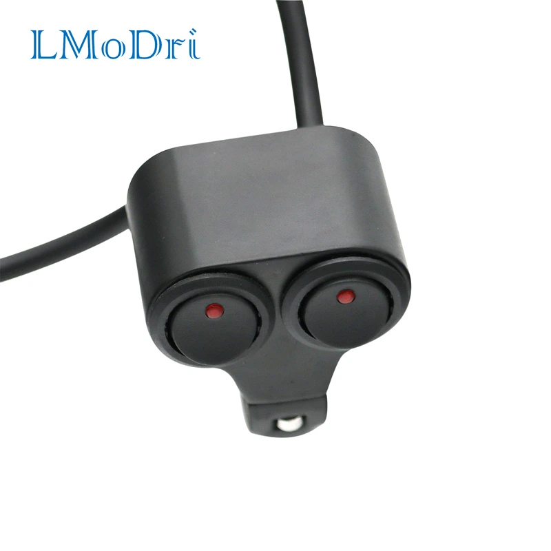 LMoDri 22 мм мотоциклетная модель с креплением, переключатель, Передний фонарь, стоп-туман, ВКЛ./ВЫКЛ., алюминиевый сплав, со световым индикаторо...
LMoDri 22 мм мотоциклетная модель с креплением, переключатель, Передний фонарь, стоп-туман, ВКЛ./ВЫКЛ., алюминиевый сплав, со световым индикаторо...