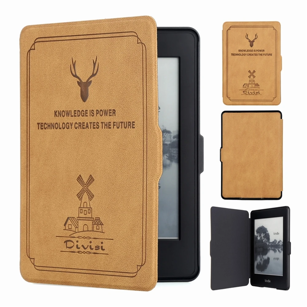 For Amazon Kindle Paperwhite 3 Case PU Leather Kindle Cover Hard Back Auto Wake Up/Sleeping Capa Gadget for 6" Paperwhite 1 2
For Amazon Kindle Paperwhite 3 Case PU Leather Kindle Cover Hard Back Auto Wake Up/Sleeping Capa Gadget for 6" Paperwhite 1 2