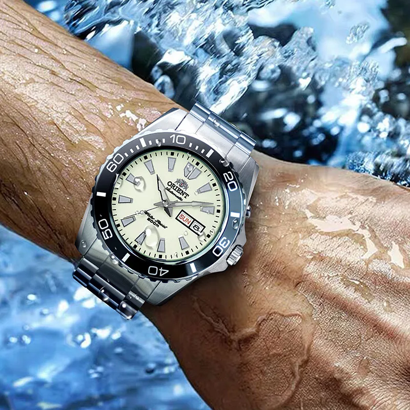 ORIENT Men's Automatic Sports Watch,44.5mm Dial Watch for Men,200M Waterproof Professional Diving Watch Luminous Hands/FEM75
ORIENT Men's Automatic Sports Watch,44.5mm Dial Watch for Men,200M Waterproof Professional Diving Watch Luminous Hands/FEM75