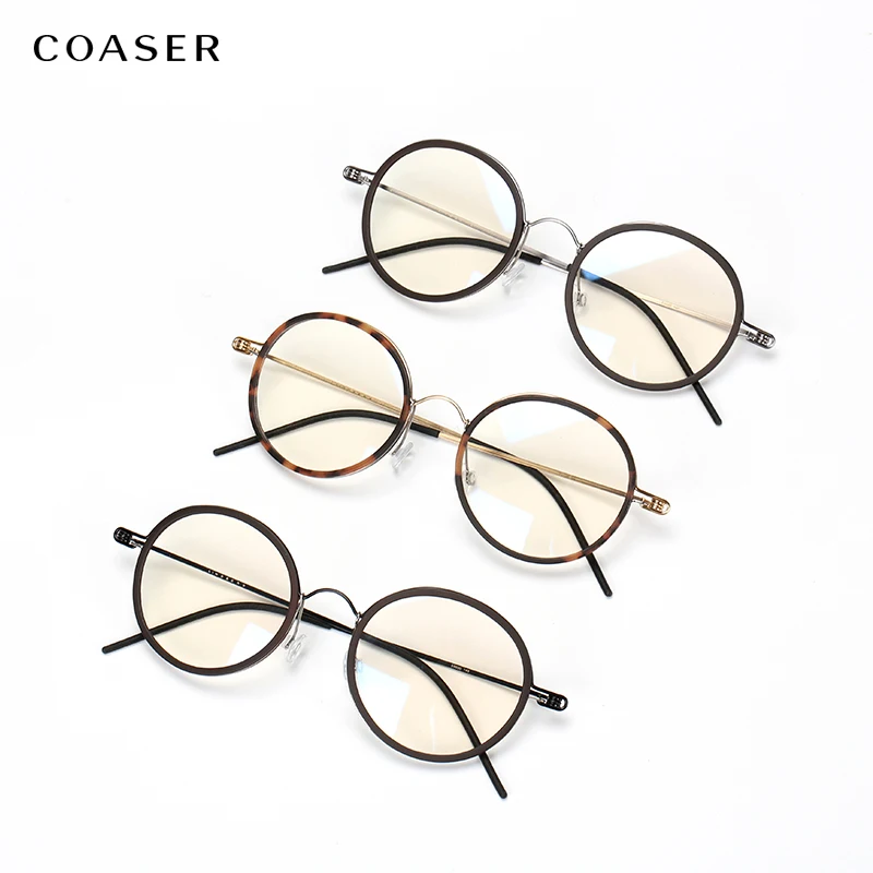 2019 New Round vintage Super Lighter Titanium glasses frame women Optical Eyeglasses frames for men Myopia Prescription Eyewear
2019 New Round vintage Super Lighter Titanium glasses frame women Optical Eyeglasses frames for men Myopia Prescription Eyewear