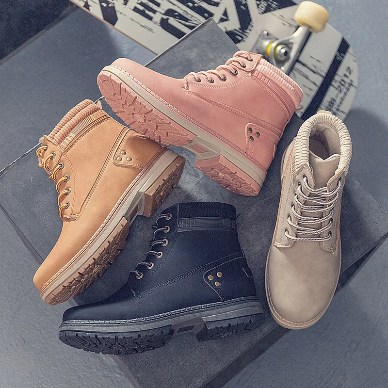 Martin Boots Women 2019 Autumn and Winter New Products Boots Children Big Size Yellow Boots Bold Boots with Velvet Boots
Martin Boots Women 2019 Autumn and Winter New Products Boots Children Big Size Yellow Boots Bold Boots with Velvet Boots
