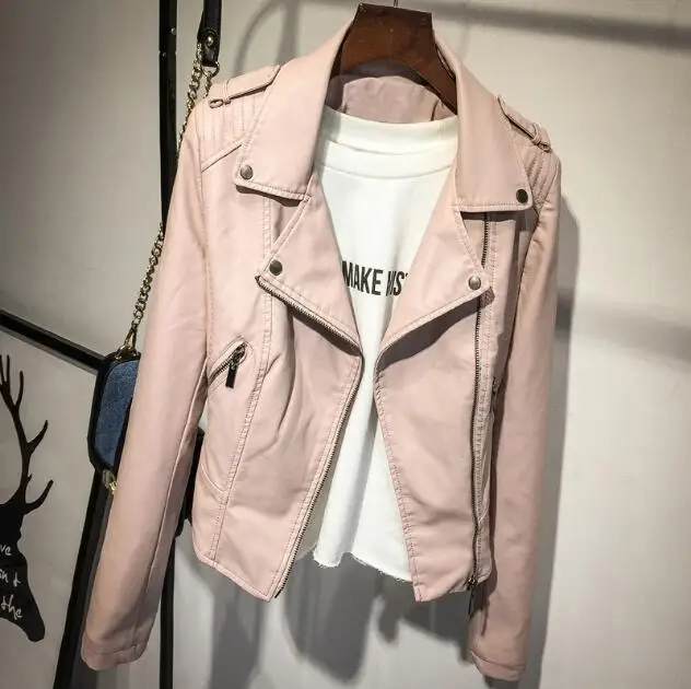 2022 New Fashion Women Casual Motorcycle Faux Soft Leather Jackets Female Winter Autumn Brown Black Coat Outwear Hot Sale
2022 New Fashion Women Casual Motorcycle Faux Soft Leather Jackets Female Winter Autumn Brown Black Coat Outwear Hot Sale