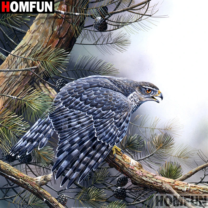 Алмазная живопись HOMFUN A08026, полноразмерная/круглая вышивка «Орлан», для творчества, домашний декор
Алмазная живопись HOMFUN A08026, полноразмерная/круглая вышивка «Орлан», для творчества, домашний декор