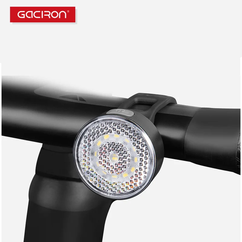 Gaciron 20 LM Warning Light Smart Bike Taillight Spotlight/Floodlight Bicycle Front Rear Light Waterproof Rechargeable LED Lamp
Gaciron 20 LM Warning Light Smart Bike Taillight Spotlight/Floodlight Bicycle Front Rear Light Waterproof Rechargeable LED Lamp