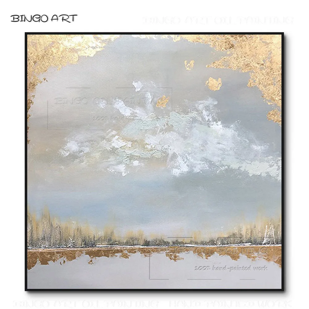 Artist Handmade High Quality Gold Foil Abstract Acrylic Painting Beautiful Fashion Artwork Abstract Golden Foil Acrylic Painting
Artist Handmade High Quality Gold Foil Abstract Acrylic Painting Beautiful Fashion Artwork Abstract Golden Foil Acrylic Painting