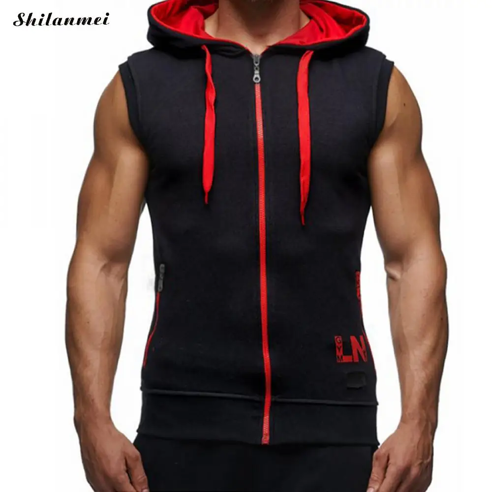 Male Bodybuiling Hgoodies Slim Fitness Clothing Hoody Men Sweatshirts Summer Sleeveless Men's Tank Tops Causal Vest Streetwear
Male Bodybuiling Hgoodies Slim Fitness Clothing Hoody Men Sweatshirts Summer Sleeveless Men's Tank Tops Causal Vest Streetwear