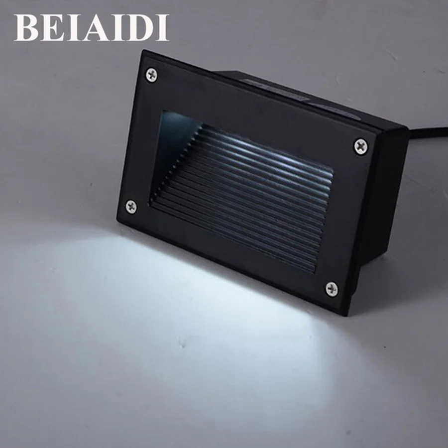 BEIAIDI 10pcs 3W Waterproof Led Stair Step Light Outdoor Recessed Wall Corner Light LED Footlight Stairs Aisle Corner Lights
BEIAIDI 10pcs 3W Waterproof Led Stair Step Light Outdoor Recessed Wall Corner Light LED Footlight Stairs Aisle Corner Lights