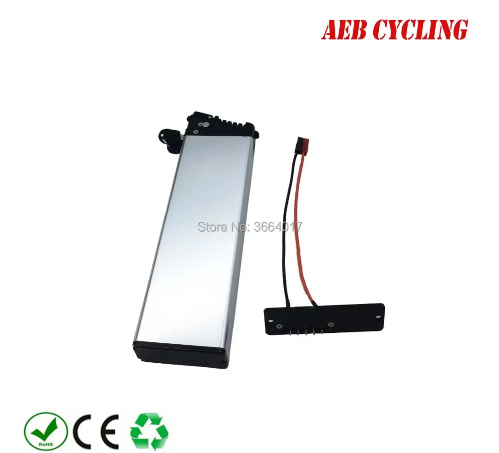 Rechargeable battery pack 24V 12.5Ah inner tube battery Li-ion silver case battery for city bike EU US free taxes and duty
Rechargeable battery pack 24V 12.5Ah inner tube battery Li-ion silver case battery for city bike EU US free taxes and duty