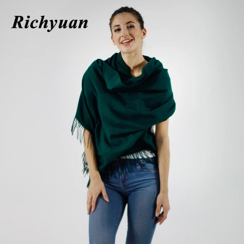 Модный брендовый зимний шарф Richyuan, женские дизайнерские шали и шарфы из пашмины, мягкий фуляр, шарфы DF60181
Модный брендовый зимний шарф Richyuan, женские дизайнерские шали и шарфы из пашмины, мягкий фуляр, шарфы DF60181