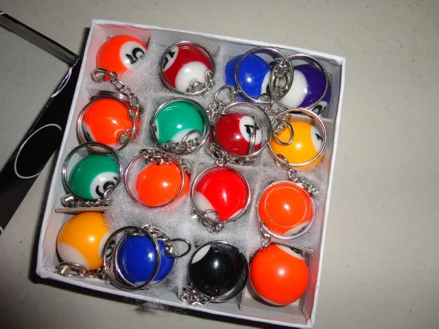 Free shipping Wholesale ! 1440pcs Pool Billiard snooker table ball keychain keyring party Favor Gifts lin4554
Free shipping Wholesale ! 1440pcs Pool Billiard snooker table ball keychain keyring party Favor Gifts lin4554