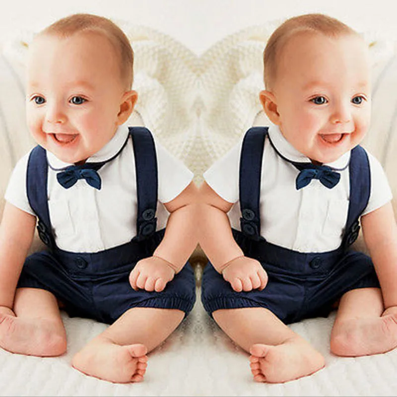 Baby Boys'Suit European and American Gentlemen's New Summer Boys' White Short-sleeved Belt Trousers Two-piece Kids'Suit
Baby Boys'Suit European and American Gentlemen's New Summer Boys' White Short-sleeved Belt Trousers Two-piece Kids'Suit