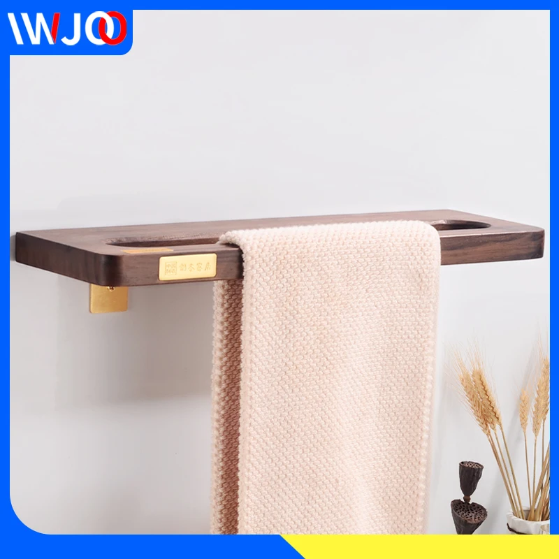 Bathroom Towel Ring Holder Brass Wood Towel Rack Hanging Holder Wall Mounted Toilet Towel Holder Bar Hotel Bathroom Accessories
Bathroom Towel Ring Holder Brass Wood Towel Rack Hanging Holder Wall Mounted Toilet Towel Holder Bar Hotel Bathroom Accessories