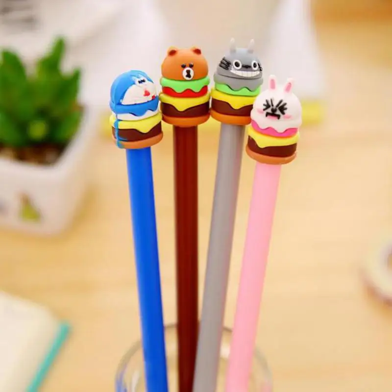 Jonvon Satone 4pcs Gel Pen 0.38mm Creative Cartoon Cake Pen Student Stationery Refills Stationary Normal Plastic Gel-ink Totoro
Jonvon Satone 4pcs Gel Pen 0.38mm Creative Cartoon Cake Pen Student Stationery Refills Stationary Normal Plastic Gel-ink Totoro