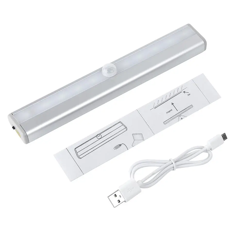 LED Motion Sensor Lamp USB Charging Wardrobe Lamp Drawer Corridor Human Body Sensor Lamp
LED Motion Sensor Lamp USB Charging Wardrobe Lamp Drawer Corridor Human Body Sensor Lamp