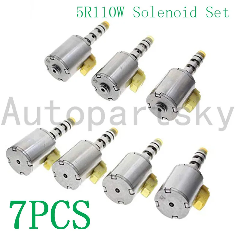 OEM 7 шт. 5R110W передачи мастер переключения комплект соленоида Протестировано для Ford 2003-UP восстановленные электромагнитный клапан 3C3Z-7G383AB 36971A
OEM 7 шт. 5R110W передачи мастер переключения комплект соленоида Протестировано для Ford 2003-UP восстановленные электромагнитный клапан 3C3Z-7G383AB 36971A