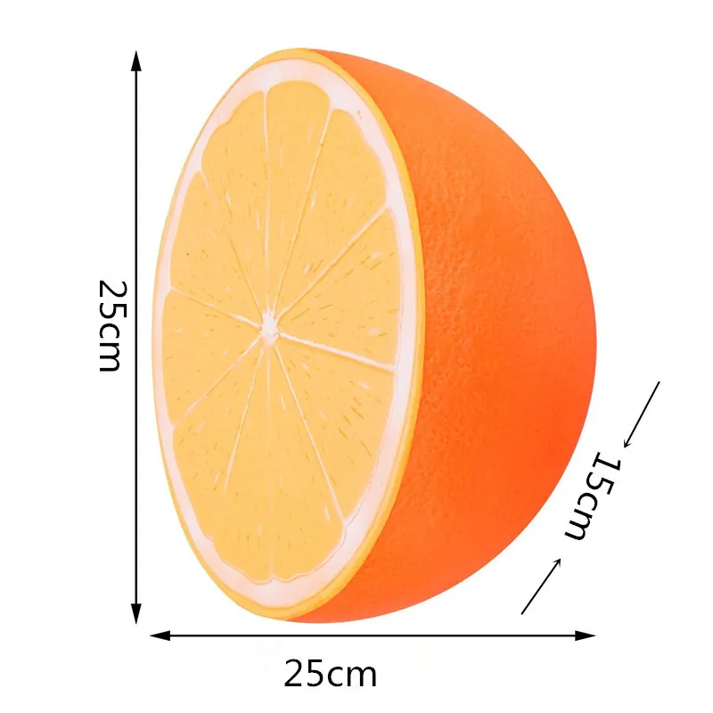 Soft squishy 25cm Big Orange Watermelon strawberry jumbo squishies Slow Rising toy Kids fun Collection squeeze toys Strawberry
Soft squishy 25cm Big Orange Watermelon strawberry jumbo squishies Slow Rising toy Kids fun Collection squeeze toys Strawberry
