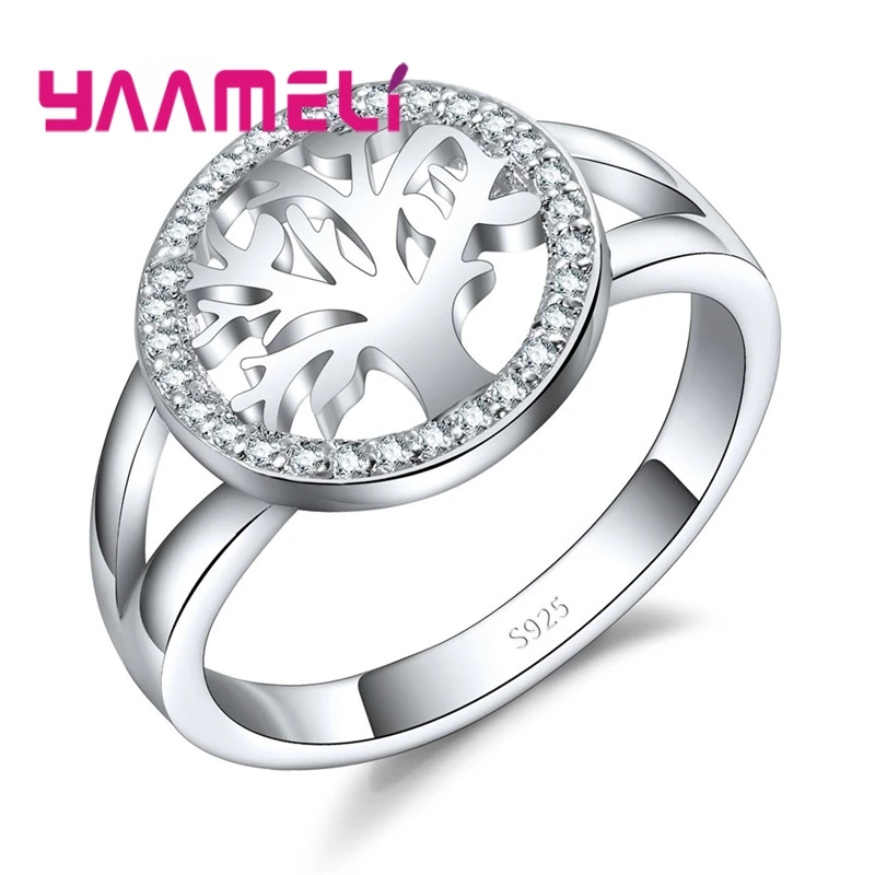 Hot Sale Ring Shining 925 Sterling Silver Plant Tree 5A Cubic Zircon Wedding Jewelry For Women Party Gifts Wholesale
Hot Sale Ring Shining 925 Sterling Silver Plant Tree 5A Cubic Zircon Wedding Jewelry For Women Party Gifts Wholesale