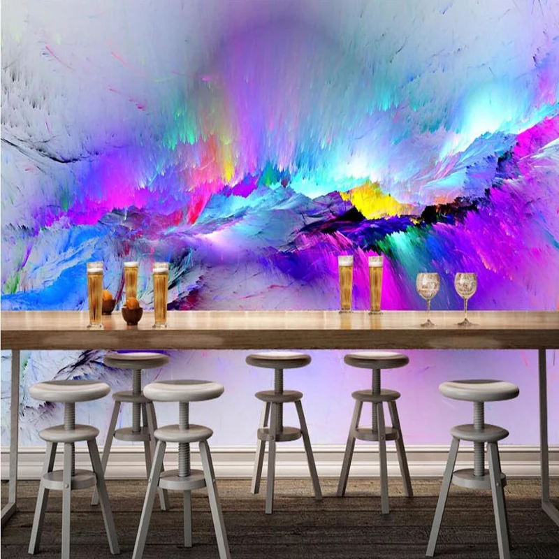 Personality Abstract Purple Exaggeration Fresco Restaurant Club KTV Bar 3D Wallpaper Colorful Inkjet Modern Decor Mural Sticker
Personality Abstract Purple Exaggeration Fresco Restaurant Club KTV Bar 3D Wallpaper Colorful Inkjet Modern Decor Mural Sticker