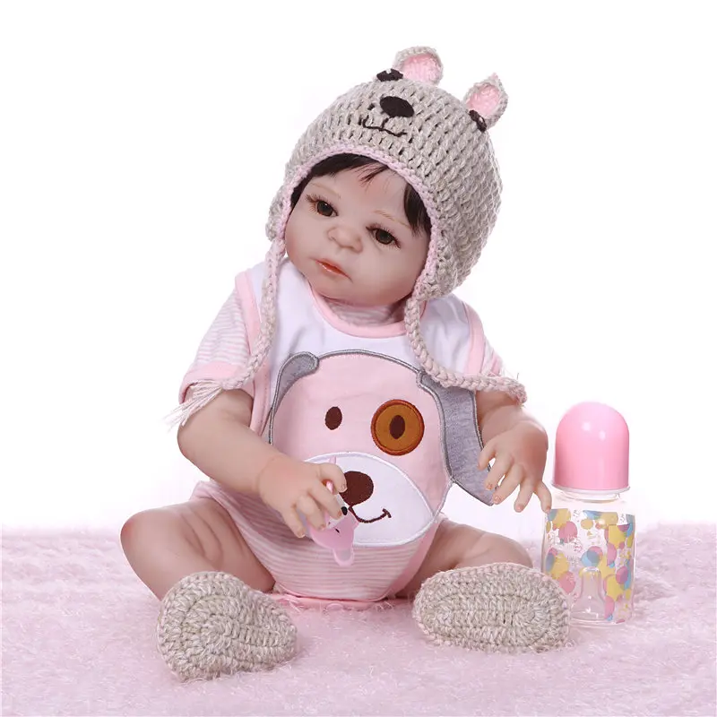 NPK Doll 48CM bebe Reborn Handmade Full Silicone baby Reborn Girl /Boy Doll Boneca In Cute Clothes Fashion Baby Dolls For Child
NPK Doll 48CM bebe Reborn Handmade Full Silicone baby Reborn Girl /Boy Doll Boneca In Cute Clothes Fashion Baby Dolls For Child