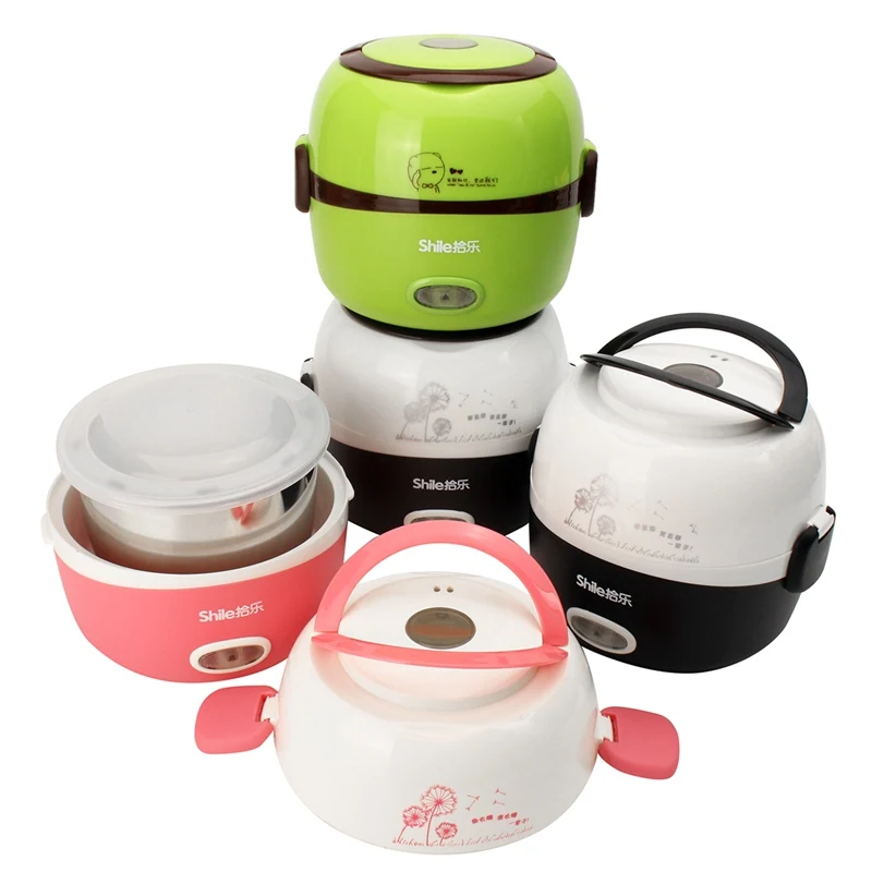 1.3L Electric Portable Rice Cooker Insulation Heating Electric Lunchbox 2 Layers Steamer Multifunction Automatic Food Container
1.3L Electric Portable Rice Cooker Insulation Heating Electric Lunchbox 2 Layers Steamer Multifunction Automatic Food Container