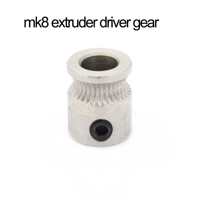3pcs MK8 Driver Gear Extruder 1.75mm 3.0mm Filament 3D Printers Parts Extrusion Wheels 5mm Pulleys Accessories
3pcs MK8 Driver Gear Extruder 1.75mm 3.0mm Filament 3D Printers Parts Extrusion Wheels 5mm Pulleys Accessories