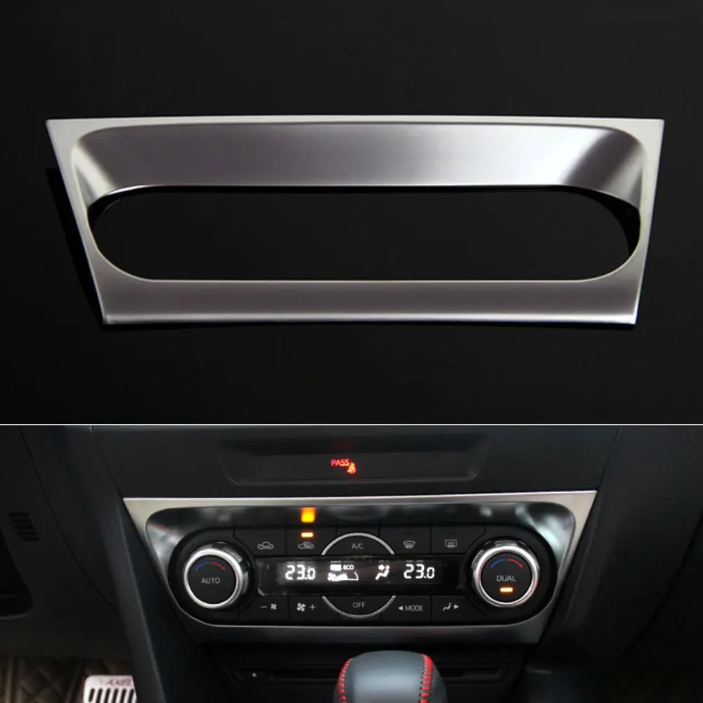 Car A/C Air Condition Panel Control Knob Cover Trim Panel Fits For Mazda M3 Axela 2014 2015 Car Styling Covers Car Styling
Car A/C Air Condition Panel Control Knob Cover Trim Panel Fits For Mazda M3 Axela 2014 2015 Car Styling Covers Car Styling