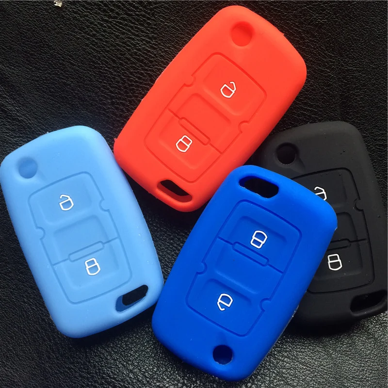 Силиконовый резиновый чехол для ключа автомобиля Geely SC7 Prestige SL 2 Кнопка floding key case |