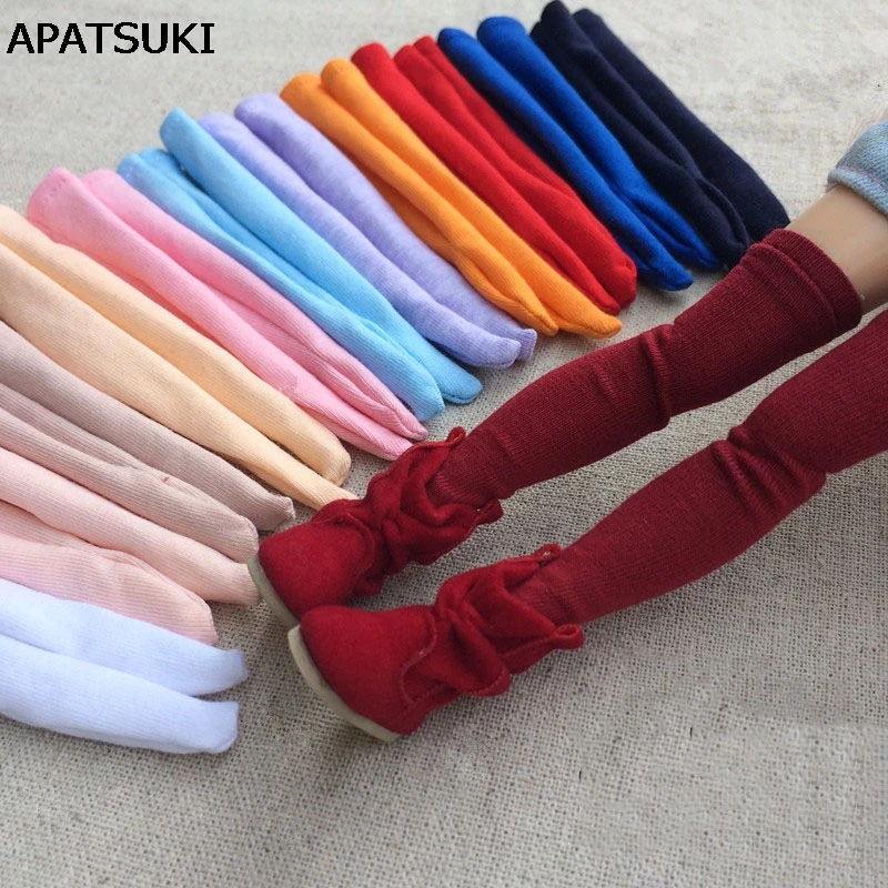 5pairs/lot Assorted Color Stocking for Blythe 1:6 Doll Socks For Barbie Thigh High Over the Knee Sock For Momoko OB Azone Doll
5pairs/lot Assorted Color Stocking for Blythe 1:6 Doll Socks For Barbie Thigh High Over the Knee Sock For Momoko OB Azone Doll