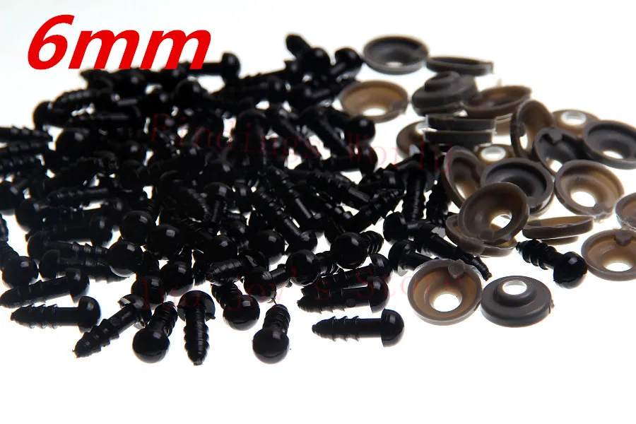 Hot 6mm 200set Plastic Eyes Safety Handmade Accessories Bear Animal Puppet Jewelry Making Scrapbooking Accessories
Hot 6mm 200set Plastic Eyes Safety Handmade Accessories Bear Animal Puppet Jewelry Making Scrapbooking Accessories