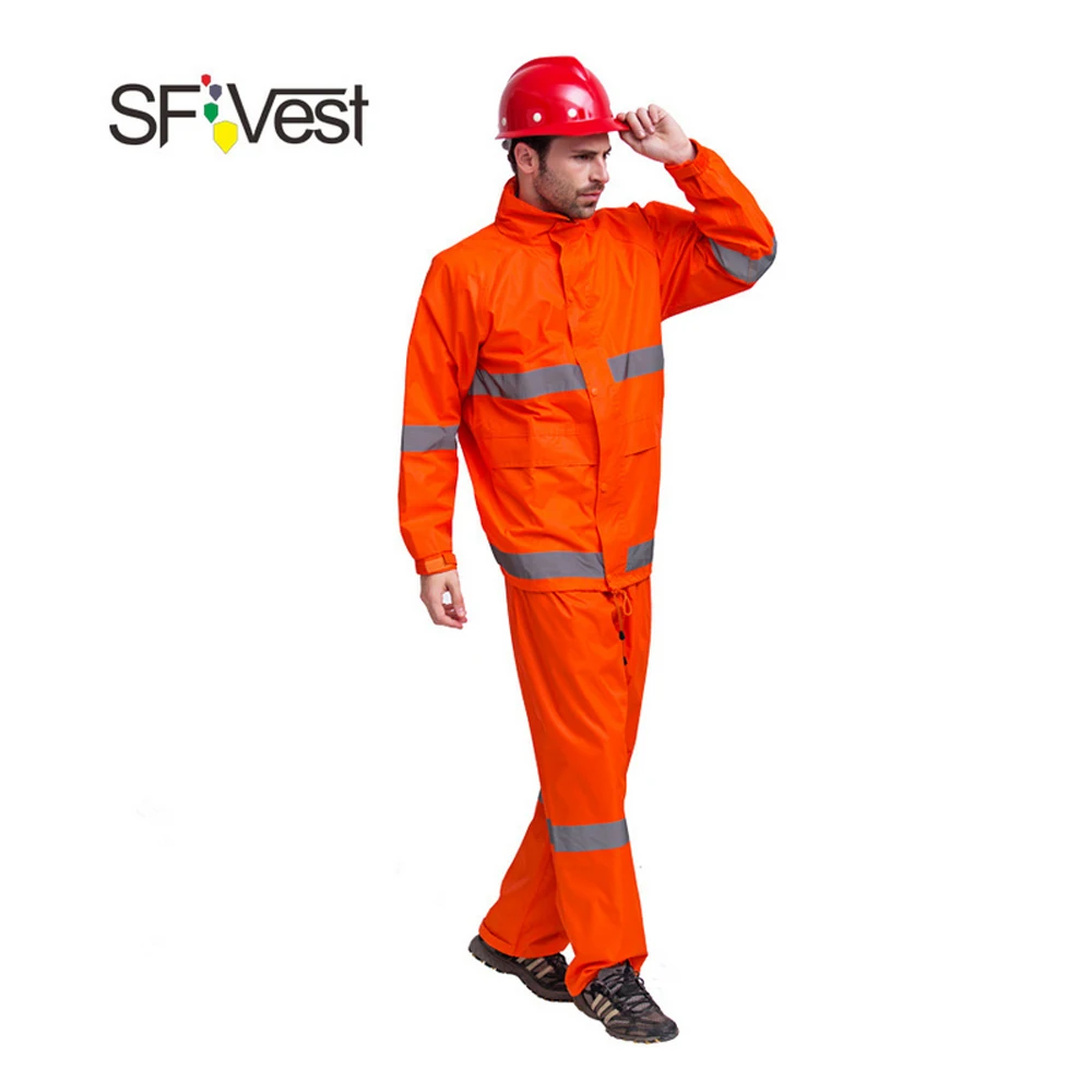 SFVest High Visibility Reflective Rainwear Suit Luminous Safety Raincoat Suit Outdoor Hiking Riding Waterproof Cloth Coating
SFVest High Visibility Reflective Rainwear Suit Luminous Safety Raincoat Suit Outdoor Hiking Riding Waterproof Cloth Coating