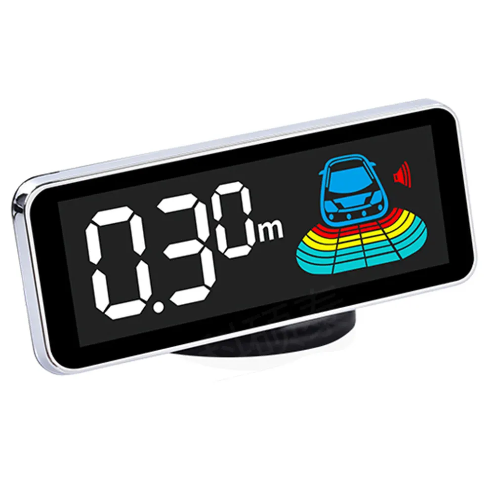 Vehemo 4 Sensors LED Reversing Radar Parking Sensor Car Black LCD Digital Display Security Reverse Car Accessories
Vehemo 4 Sensors LED Reversing Radar Parking Sensor Car Black LCD Digital Display Security Reverse Car Accessories