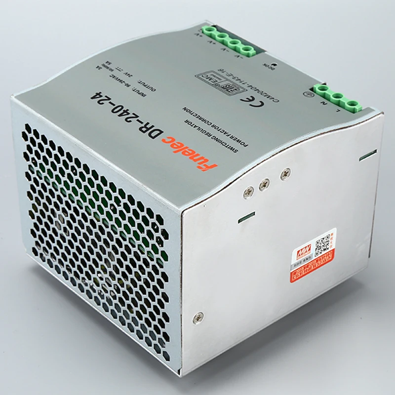 240W industrial Din rail switching power supply DC output 24V10A48V5A transformer DR-240-24V power supply made in wenzhou
240W industrial Din rail switching power supply DC output 24V10A48V5A transformer DR-240-24V power supply made in wenzhou