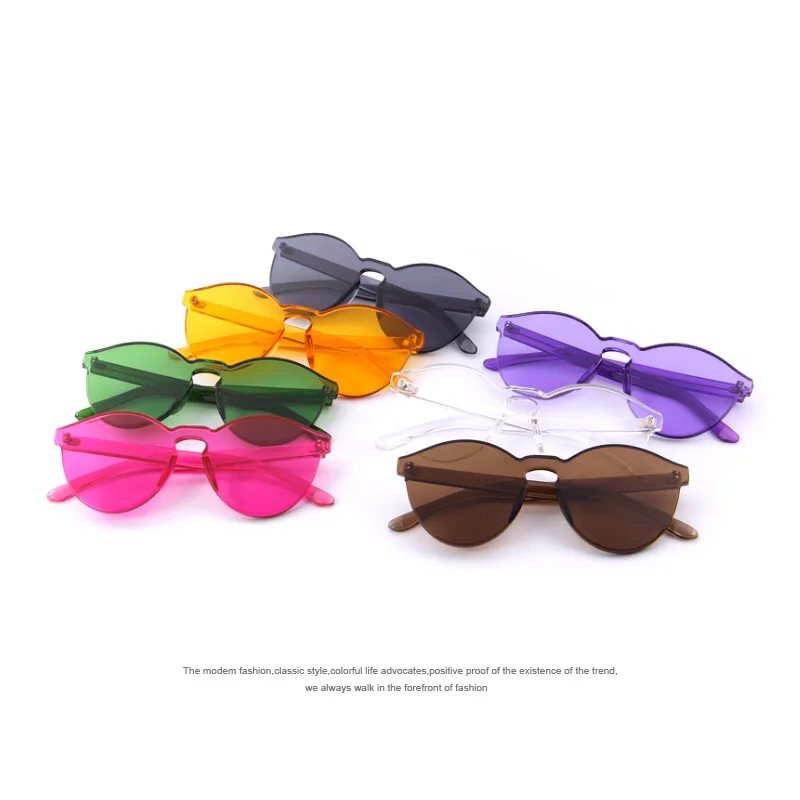 Fashion Women Cat Eye Shades Luxury Sun glasses Integrated Eyewear Candy Color UV400
Fashion Women Cat Eye Shades Luxury Sun glasses Integrated Eyewear Candy Color UV400