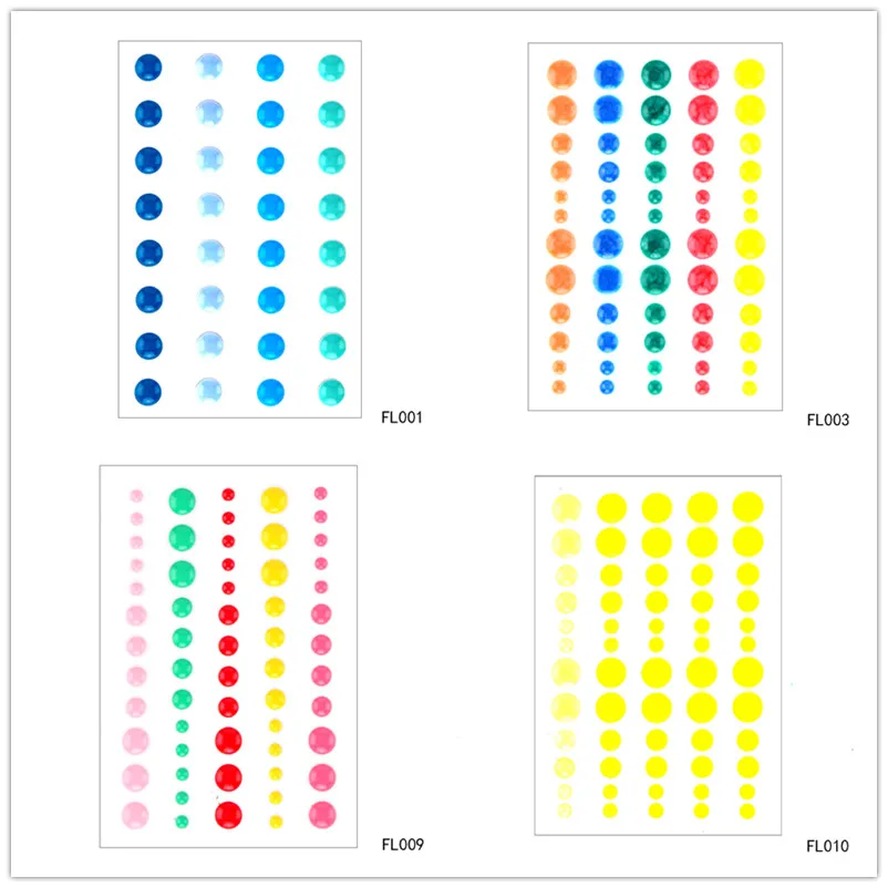 AZSG Colorful Circular Self-adhesive Enamel Dots Resin Sticker for Scrapbooking/DIY Crafts /card Making Decoration
AZSG Colorful Circular Self-adhesive Enamel Dots Resin Sticker for Scrapbooking/DIY Crafts /card Making Decoration