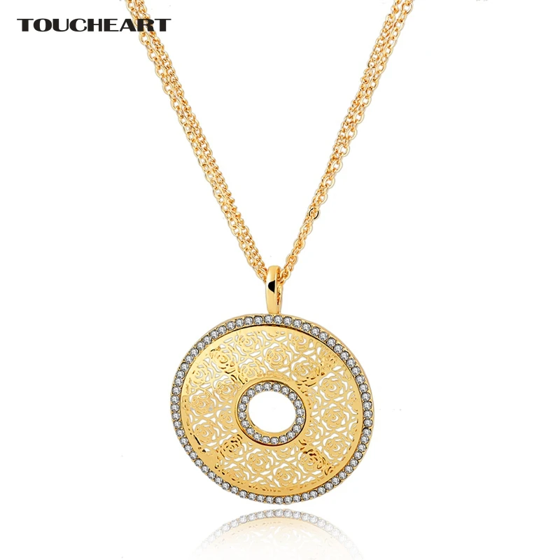 TOUCHEART Hollow Flower Crystal Wedding Charm Necklaces & Pendants For Women Gold Long love Ethnic Jewelry Necklaces SNE150886
TOUCHEART Hollow Flower Crystal Wedding Charm Necklaces & Pendants For Women Gold Long love Ethnic Jewelry Necklaces SNE150886