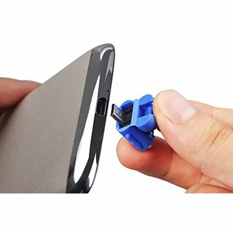 Nyfundas 100 шт. OTG адаптер мультфильм робот Micro USB к кабель для Android-смартфон Планшеты