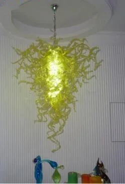 Pure Yellow Moroccan Chandeliers Modern Hand Blown Glass Chandelier AC Led High Ceiling Living Room Hallway Lights
Pure Yellow Moroccan Chandeliers Modern Hand Blown Glass Chandelier AC Led High Ceiling Living Room Hallway Lights