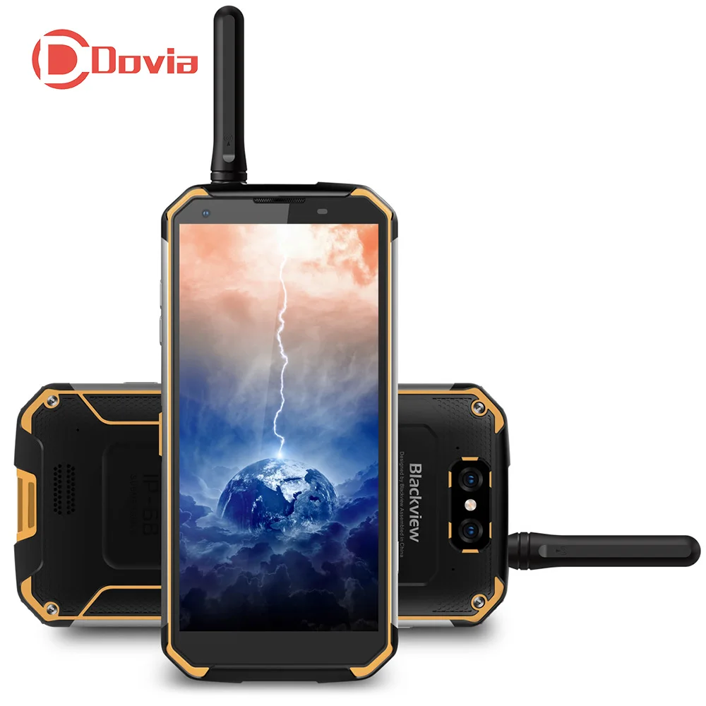 Blackview BV9500 Pro IP68 водонепроницаемый смартфон 5 7 "Android 8 1 MT6763T Octa Core 2 ГГц 6 ГБ + 128 10000