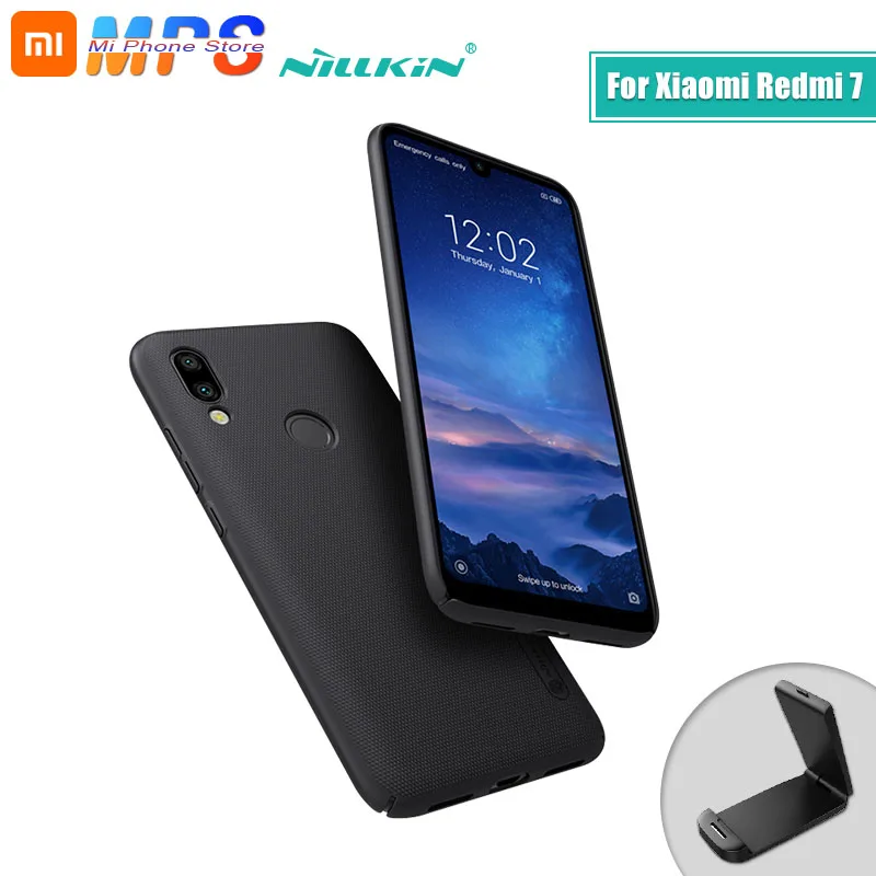 Чехол для redmi 7 6 26 ''NILLKIN матовый PC Жесткий задней панели Подарочный держатель телефона xiaomi pro global
