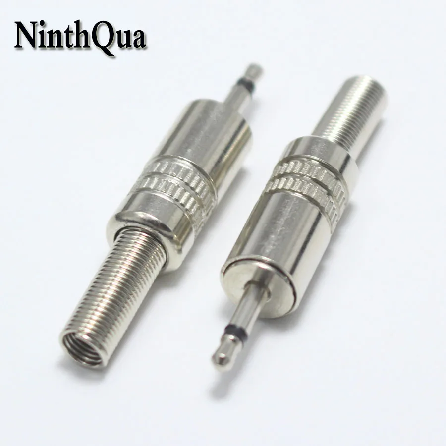 2pcs 2.5mm 2Pole Audio Plug Connector Mono Headset Parts 2.5 Single Track Headphone DIY Repair Metal Connector
2pcs 2.5mm 2Pole Audio Plug Connector Mono Headset Parts 2.5 Single Track Headphone DIY Repair Metal Connector