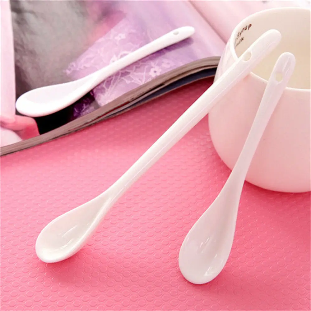 Multifunctional White Porcelain Spoons Mini Kitchen Ceramic Tea Coffee Sugar Dessert Spoon Ice Cream Spoon Kitchen Accessories
Multifunctional White Porcelain Spoons Mini Kitchen Ceramic Tea Coffee Sugar Dessert Spoon Ice Cream Spoon Kitchen Accessories