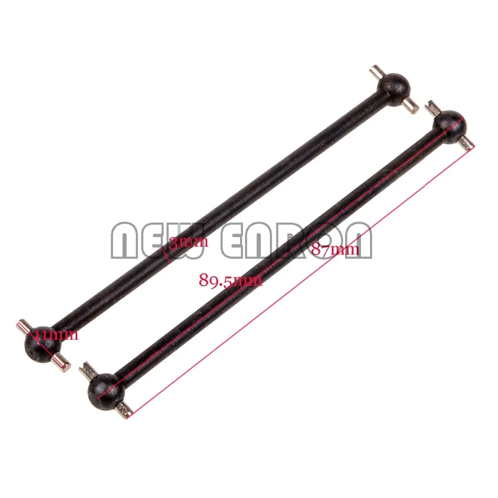 NEW ENRON HSP 1/10 RC Car 08029 Front/Rear Steel Dogbone 89.5mm Spare Parts